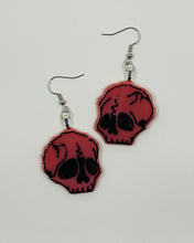 Load image into Gallery viewer, Skull earrings