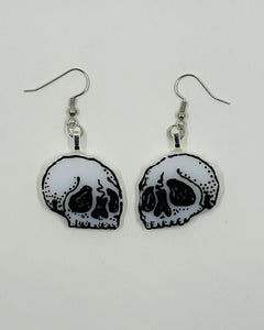 Skull earrings