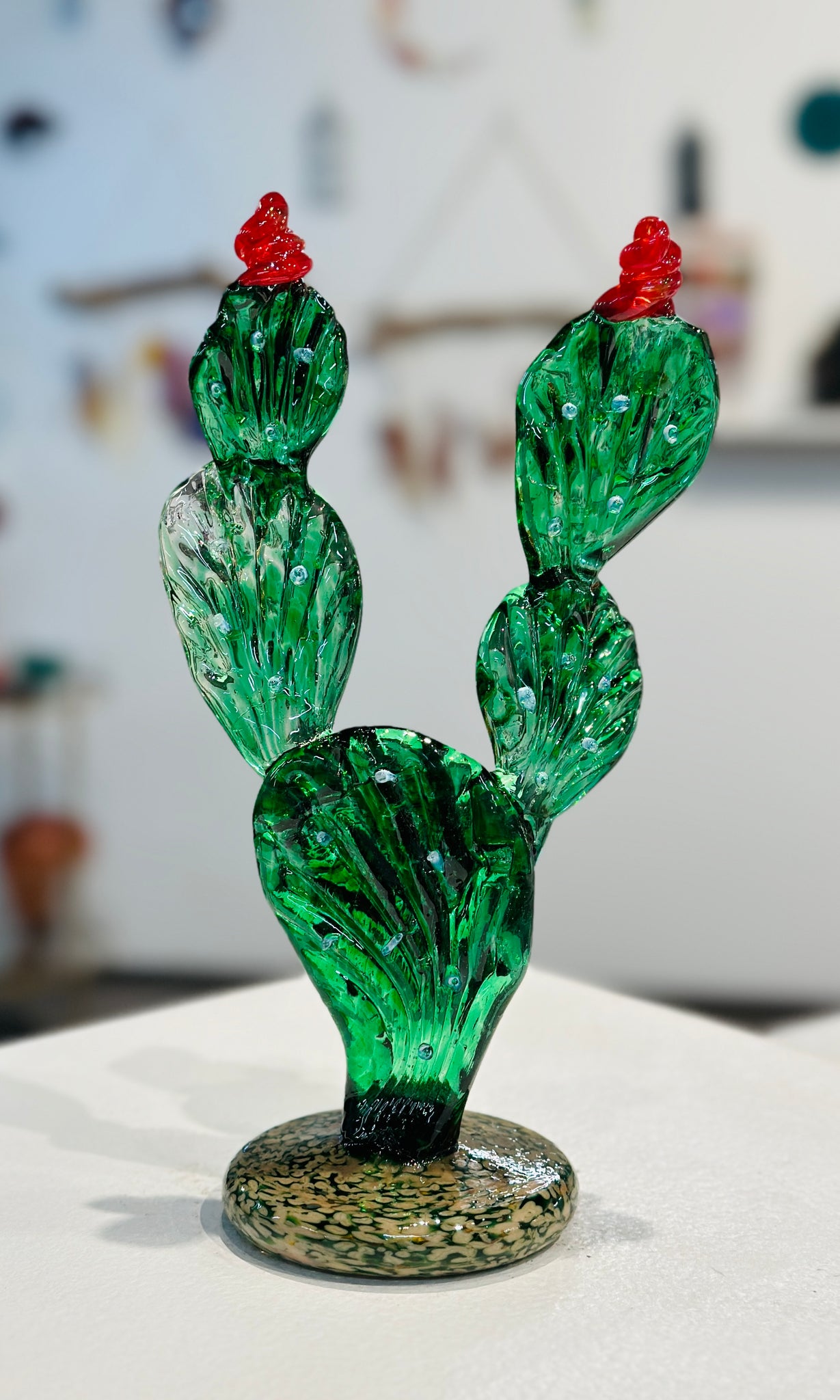 Mini Cactus Sculpture – Blind Bird Designs