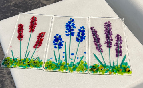 Fused Glass Spring Flower Class