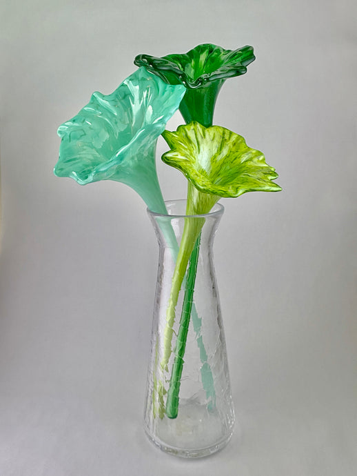 Pulled Flowers-Handblown Glass
